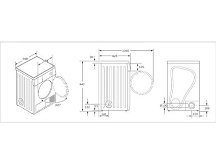 Bosch Maxx 7 Sensitive Freestanding Front Load C White Tumble