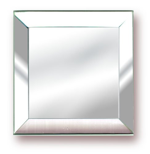Bevelled 3X3 Mirror Can Be Used In a Variety Of Craft Projects (Pkg/6)