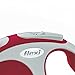 Flexi Vario Retractable Dog Leash (Cord), 16 ft, Medium, Red