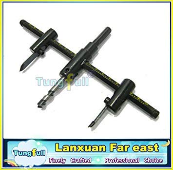 Generic Adjustable Wood Drywall Circle Hole Drill Cutter Bit Saw Use 300mm Circle Hole Saw Cutter Drill Bit Drop Shipping