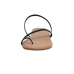 CUSHIONAIRE Women's Catalina toe ring Sandal with