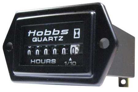 DC Quartz Hour Meter, 2 Screw, 10-80VDC