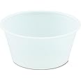 Dart P325N 3.25 oz Translucent PS Portion Container (Case of 2500)