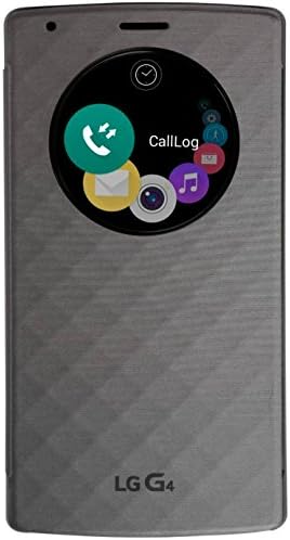 LG Quick Circle Snap On Case for G4 - Silver
