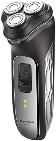 RUNWE Electric Shaver for Men Professional Men's Rotary Shaver Cordless Electric Shaver for Men Wet/Dry IPX7 Waterproof Men's Electric Razor with Beard Trimmer