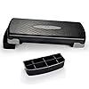 TOGEDI Aerobic Step ABS Steppers Board Step Bench 2 Level Height Adjustable Training Step Fitness Stepper for Home Gym…