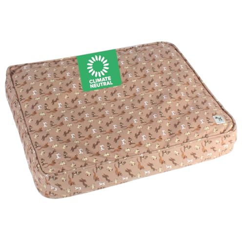 Molly Mutt Medium to Large Dog Bed Cover - Daysleeper Print - Measures 27”x36”x5’’ - 100% Cotton - Durable - Breathable - Sustainable - Machine Washable Dog Bed Cover