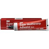 3M 08008 Super Weatherstrip Adhesive, 08008, Black, 5 oz Tube