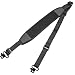 Braudel Rifle Slings - Sling with Mil-Spec Swivels, Durable Stretch Neoprene Pad, Length Adjuster,Tactical Shoulder Strap/Gun Sling,Perfect for Hunting, Shooting (Black) primary
