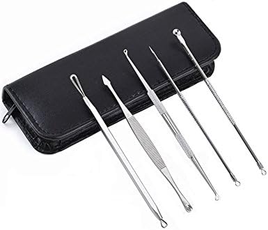 Runwinker Blackhead Remover Tools Kit, 5 in 1 Tools for Pimple Whiteheads Blemish Acne
