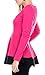 Stanzino Womens Peplum Top Shirt