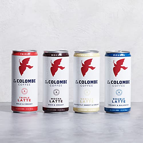 La Colombe Variety Pack Draft Latte 9 Fl. Oz. 12 Pack Double