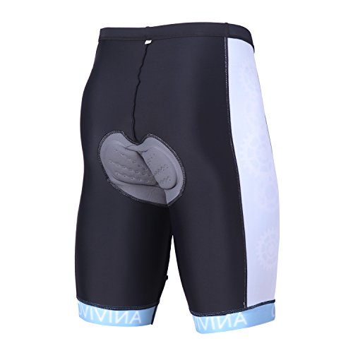 image for ANIVIVO Mens Cycling Shorts Padded &Bicycle Riding Shorts with Anti-Sl