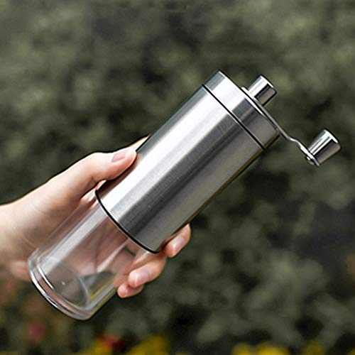 yzf Edelstahl manuelle Kaffeemühle, Einstellbarer keramischer Grat, geeignet für tragbare Grat-Kaffeemühle, Tropfkaffee… – Bild 7
