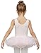 MdnMd Leotard with Tutu for Girls (Ballet Pink, Age, Ballet Pink, Size 4-6 Years