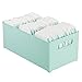 mDesign Baby Nursery Organizer Bin for Clothes, Diapers, Toys - 8