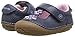 Stride Rite Baby-Girl's Soft Motion Kelly T-Strap Mary Jane Flat, Navy, 4 M US Toddler