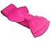 Aivtalk Solid Bow knot Women's Buckle Stretch Waist Belt Cinch, Deep Pink, Length: 23.62~31.50inch Width: 1.57inch