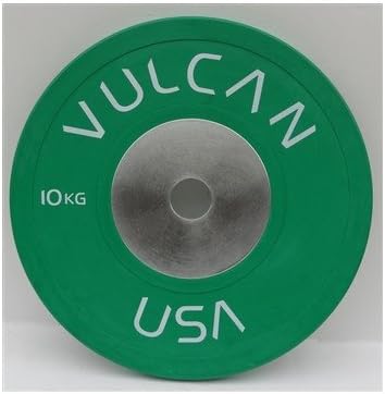 Vulcan Strength Training Systems Competition Bumper Plate (Set of 2) Weight: 10 kg