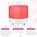 Essential Oil Diffuser, 500ml Aromatherapy Diffuser for Essential Oils Cool Mist Humidifier Oil Diffuser with Adjustable Mist Mode, 4 Timer Setting, 7 Color Changing Lights, Waterless Auto Shut off