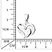 925 Sterling Silver Jewelry Double Heart Pendant Necklace for Women, 18