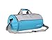 MIER Barrel Travel Sports Bag Small Gym Bag with Shoes Compartment 16inches(Blue)