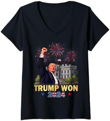 Amazon.com: Trump Won 2024 President 47th of White House Donald