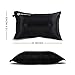 Ultralight Compact Inflatable Travel / Camping Pillow-- Extremely Comfortable For Head and Neck— Complete w/ Custom Pillowcase and Stuff Pack