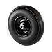 ALEKO WBNF13 Anti Flat Ribbed Replacement Wheel for Wheelbarrow 13 Inches No Flat Tire Black primary