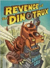 revenge of the dinotrux 0545545501 Book Cover