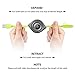 Retractable Lightning Cable, FLOVEME 2 in 1 Extension 3.3ft Flexible Charging Data Sync Micro USB Charger Cord for iPad iPhone X 8 7 6 6s 5 5s SE Samsung S6 S7 Edge S8 Plus Note 5 LG HTC, Green