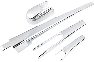 TOTMOX Chrome Rear Wiper Strip shapeing Cover Trims, Rear Wiper Trims, Compatible with Honda CRV 2017-2021