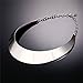 U7 Jewelry Torque Necklace Stainless Steel Maxi Boho Collar Bib Necklace for Women Party