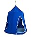 Go! HangOut HugglePod Hanging Tree or Ceiling Play Tent for Kids - Indoor or Outdoor Use - Interior LED Lights - 45'' diam. x 54'' - Bright Blue