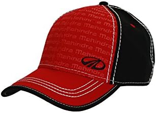 MAHINDRA Logo Baseball Cap Red
