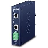 IPOE-173S Industrial Single-Port 10/100/1000Mbps 802.3bt PoE++ Splitter