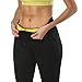 women's neoprene hot sweat slimming pants weight loss sauna shaper capris-XL