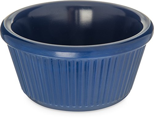 Click Here to See More Images Carlisle S28260 Melamine Fluted Ramekin, 3 oz. Capacity, Cobalt Blue (Case of 48)