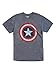 Marvel Universe Captain America Shield T-Shirt Size : Medium