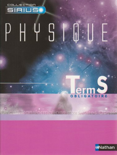 Physique, Term. S