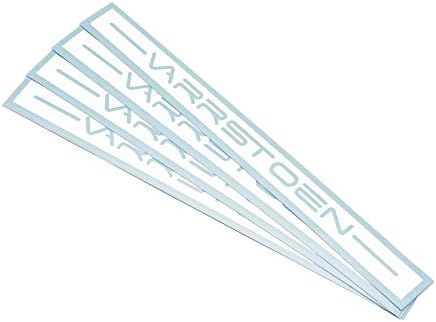 Varrstoen Lip Decal Only (Set of 4) Fits: Any Wheel w/ Lip Polar White