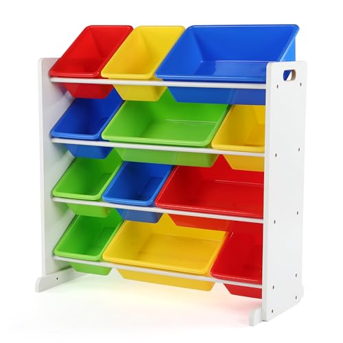 Humble Crew Toy Storage Organizer with 12 Removable Storage Bins for Kids Playr…
