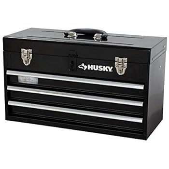 Amazon Com Husky Tb 303b 3 Drawer Portable Tool Chest With Tray