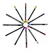 Rainbow Dual Tip Pens - 12 Unique Watercolors - Water Based Ink - Art Marker Set for Coloring, Journaling, Sketching & Calligraphy