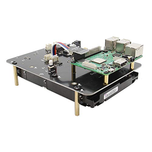 Geekworm Raspberry Pi 3 B+ (B Plus) / 3B 3.5 inch SATA HDD Storage Expansion Board, X830 V2.0 3.5" Mobile Hard Disk Disk Module for Raspberry Pi 3 Model B+ (B Plus)/3 Model B/Rock64 - Thumbnail 2