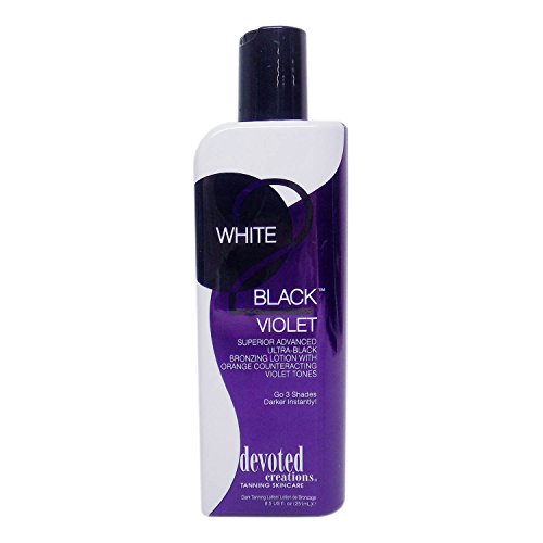 Devoted Creations WHITE 2 BLACK VIOLET Black Bronzer - 8.5 oz.