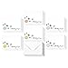 Best Paper Greetings 36 Pack Bulk Welcome Cards with Envelopes for Guests, Employees, Business, Star Pattern Design, Blank Interior (4x6 In)