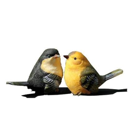 Generic Pair Rural Garden Decor Desk Decor Emulation Bird Christmas Gift