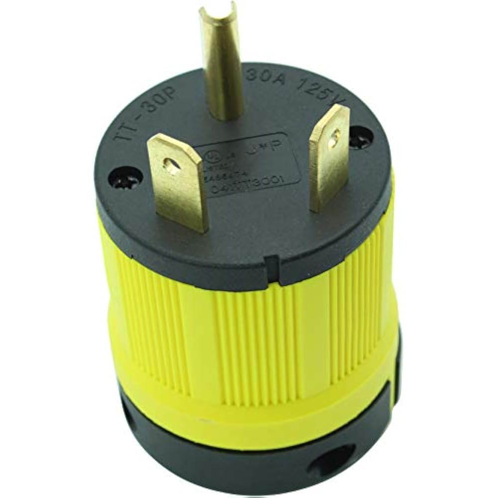 JourneymanPro NEMA TT30P, Amp, 125 Volt, Straight Blade Male RV
