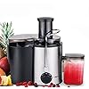 VEATON Juicer Electric Extractor Whole Fruit and Vegetable, Wide Mouth Centrifugal Juice Machine Dual Speed Settings and…